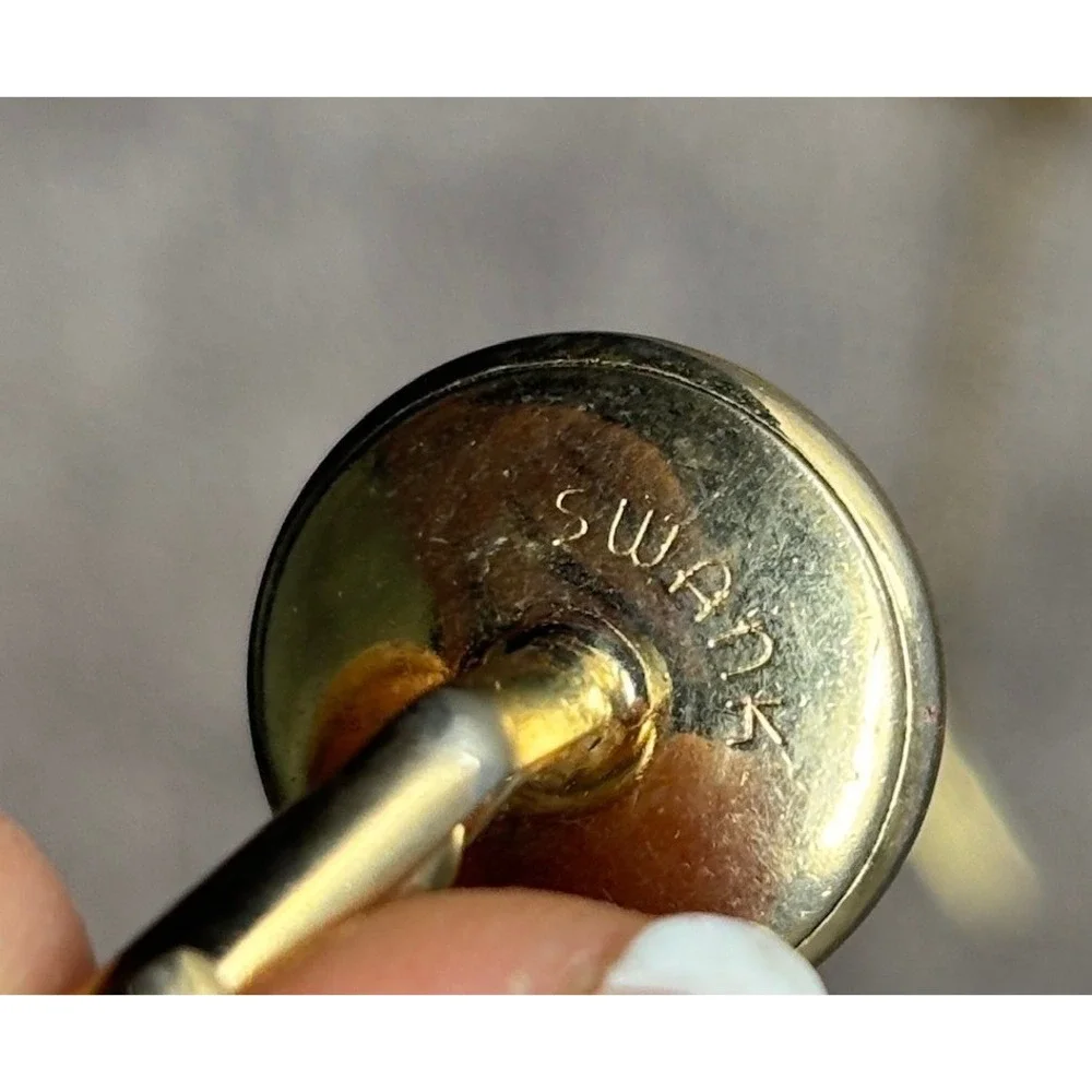 SWANK cufflinks tie